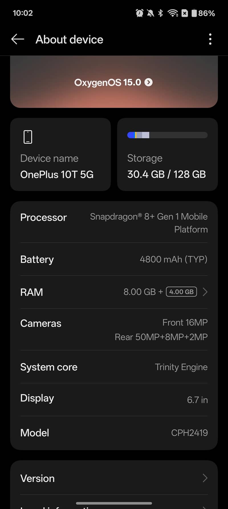 One Plus 10T Exchange possible 6