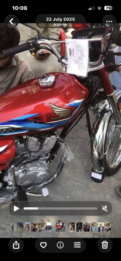 2024 model Honda 125