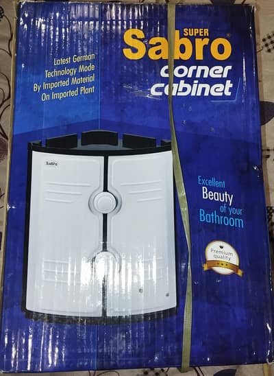 Sabro Super Corner Cabinet for Bathroom – Premium Quality