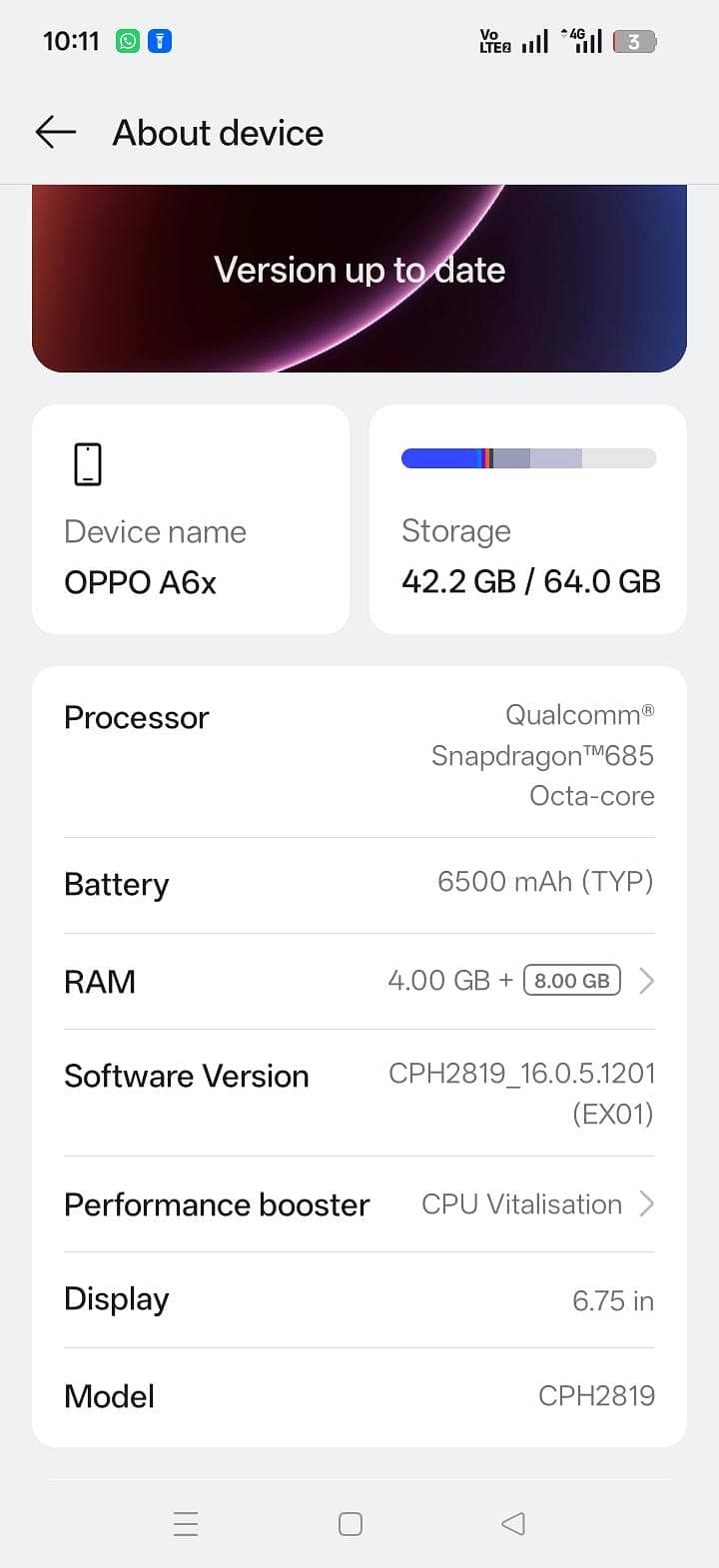 OPPO A6x 4