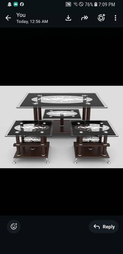 3 set of table