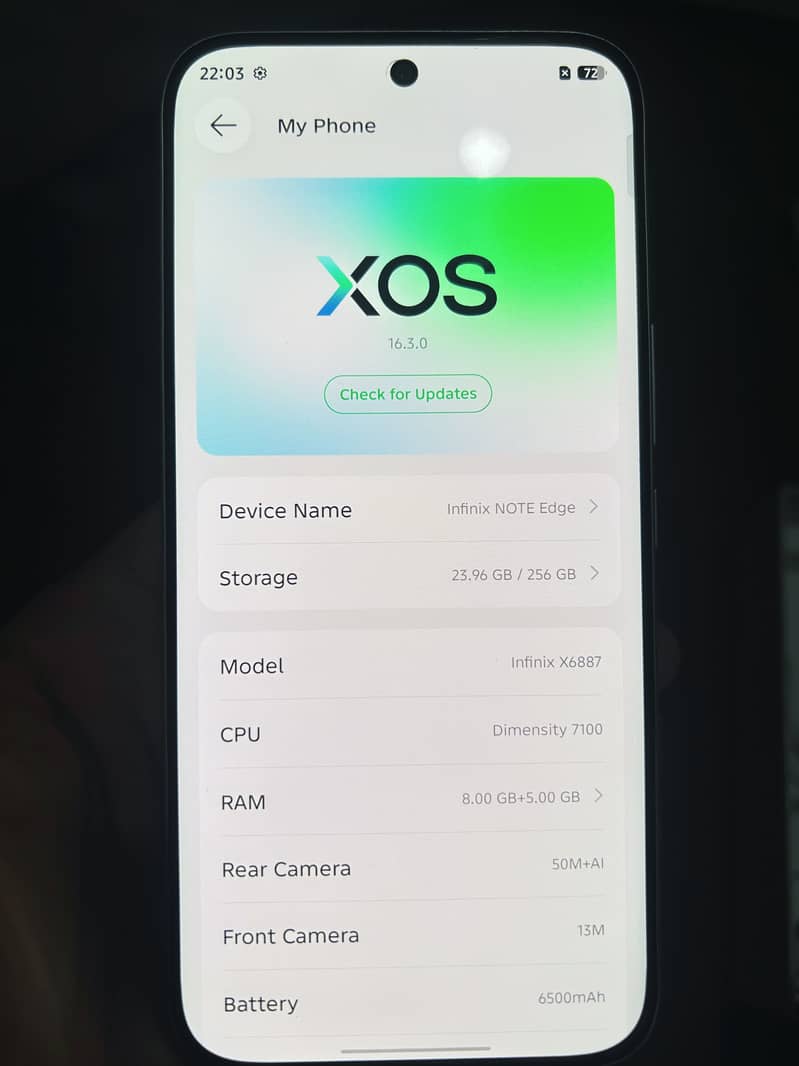 Infinix Note Edge 2