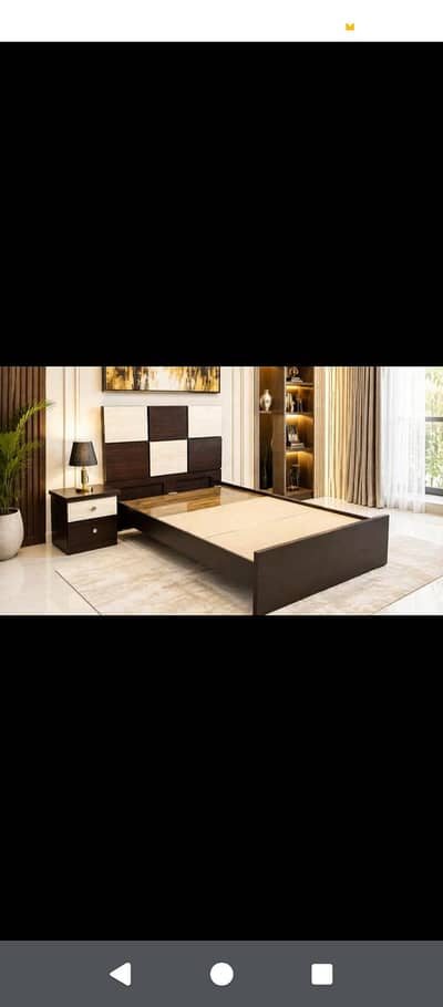 single bed/wooden single bed/dressing table/bed set/wooden bed