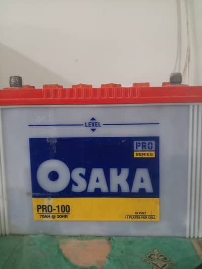 Osaka battery PRO 100 AH 11 plates ,03122331205