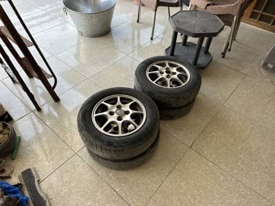 Imported 13 Inch Japanese Rims alto mira mehran small cars