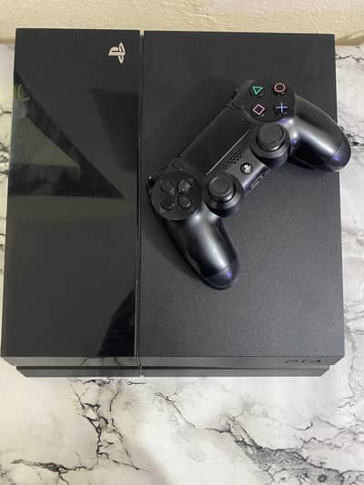 PlayStation4 Fat 500Gb + Original Controller + Games