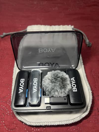 BOYALINK 2 Upgraded 3-in-1 Compact Wireless Microphone