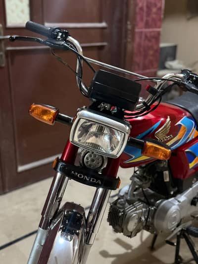 Honda CD70 2026 model only 3 month used ha no 165,000