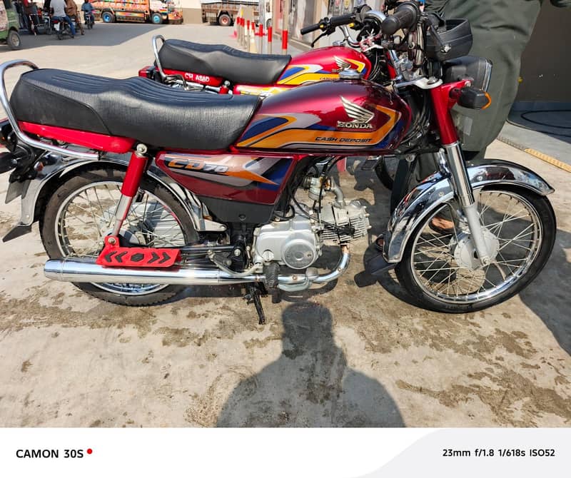 Honda cd70 4
