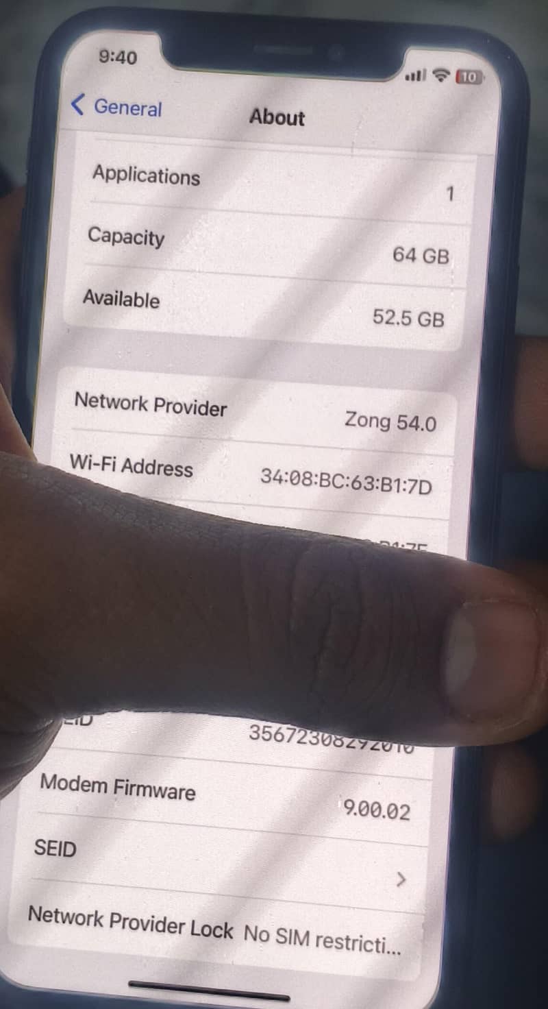 Apple iPhone X 7