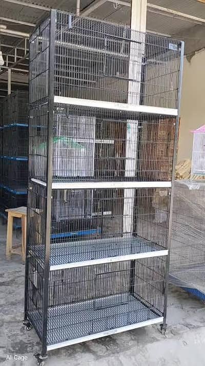 4 Cages Available 1.5/2.5 And 1.5/2 Feet