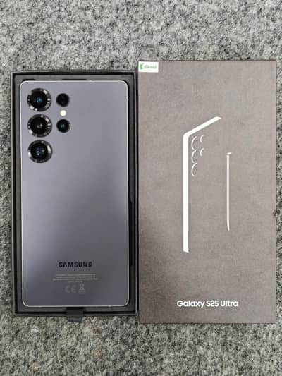 ​Samsung Galaxy S25 Ultra 12/512 PTA Approved + Box