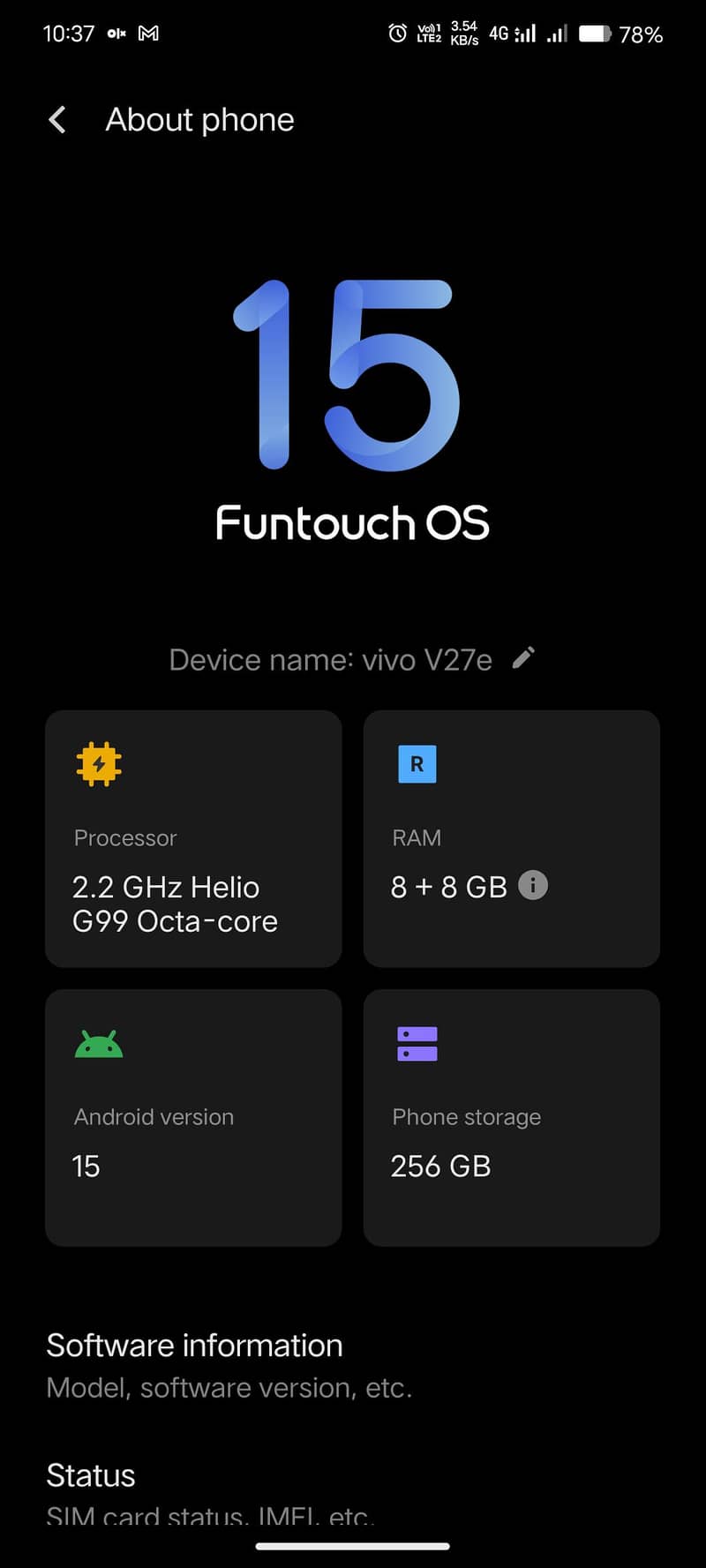Vivo V27e 1