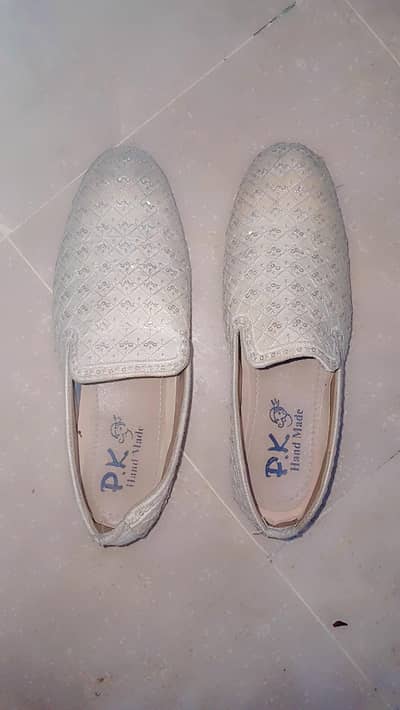 Handmade wedding tilla shoes for boy