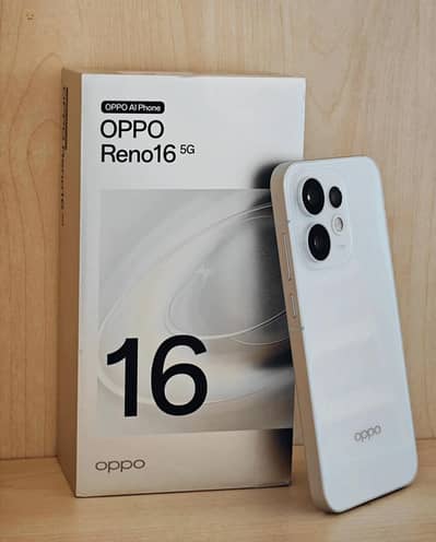 OPPO Reno 16 5g (only open box) not use !