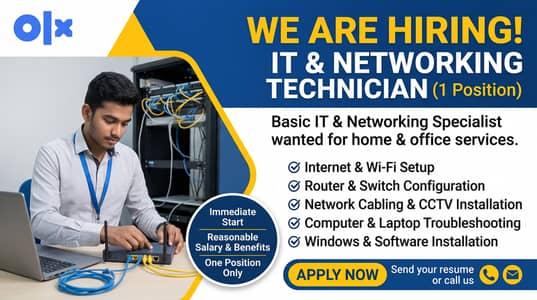IT & Networking Technician