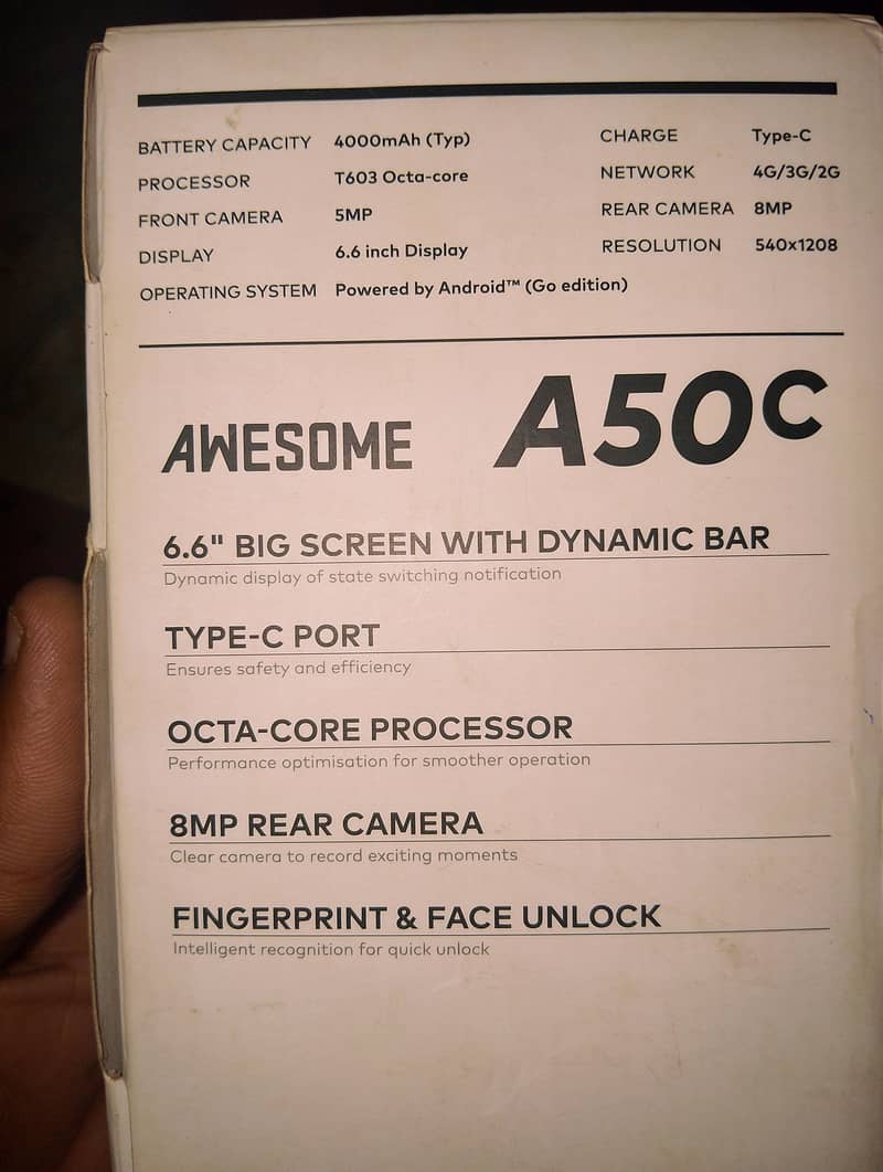 Itel A50C 1