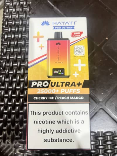 Hayati Pro ultra + 25k plus puffs original uk
