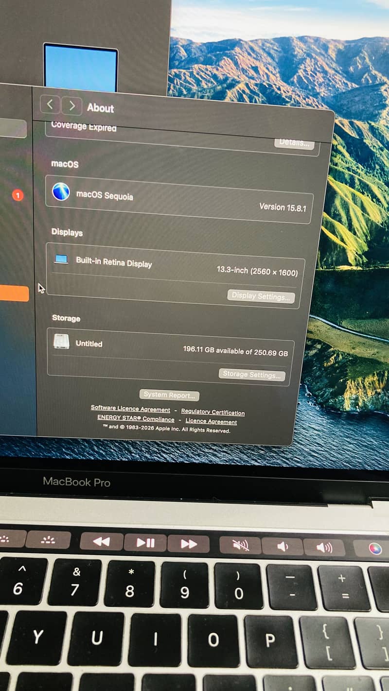 Macbook Pro 2019 7