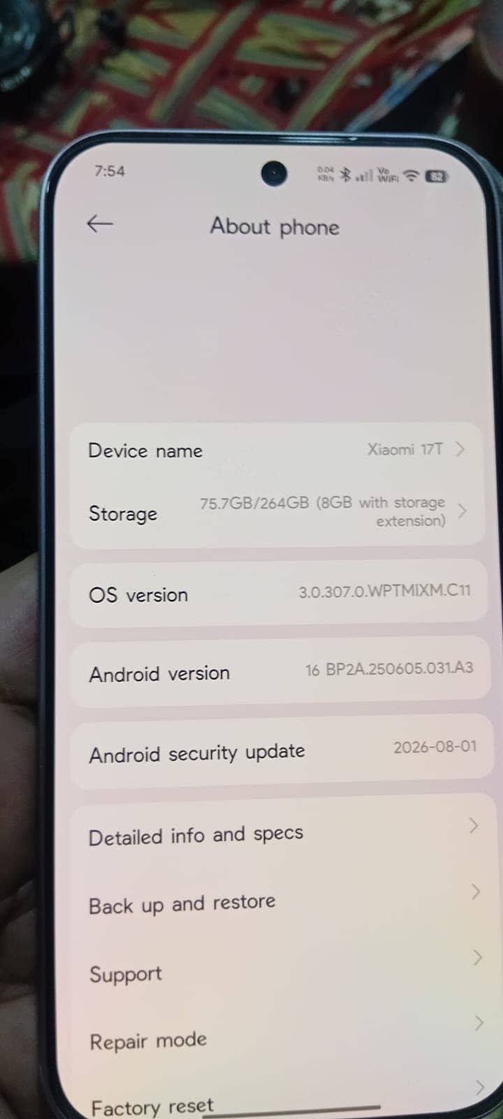 Xiaomi 17T 0
