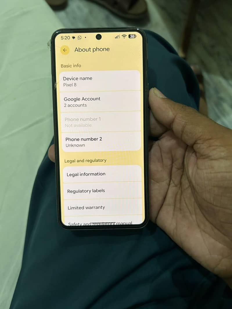 Google Pixel 8 6