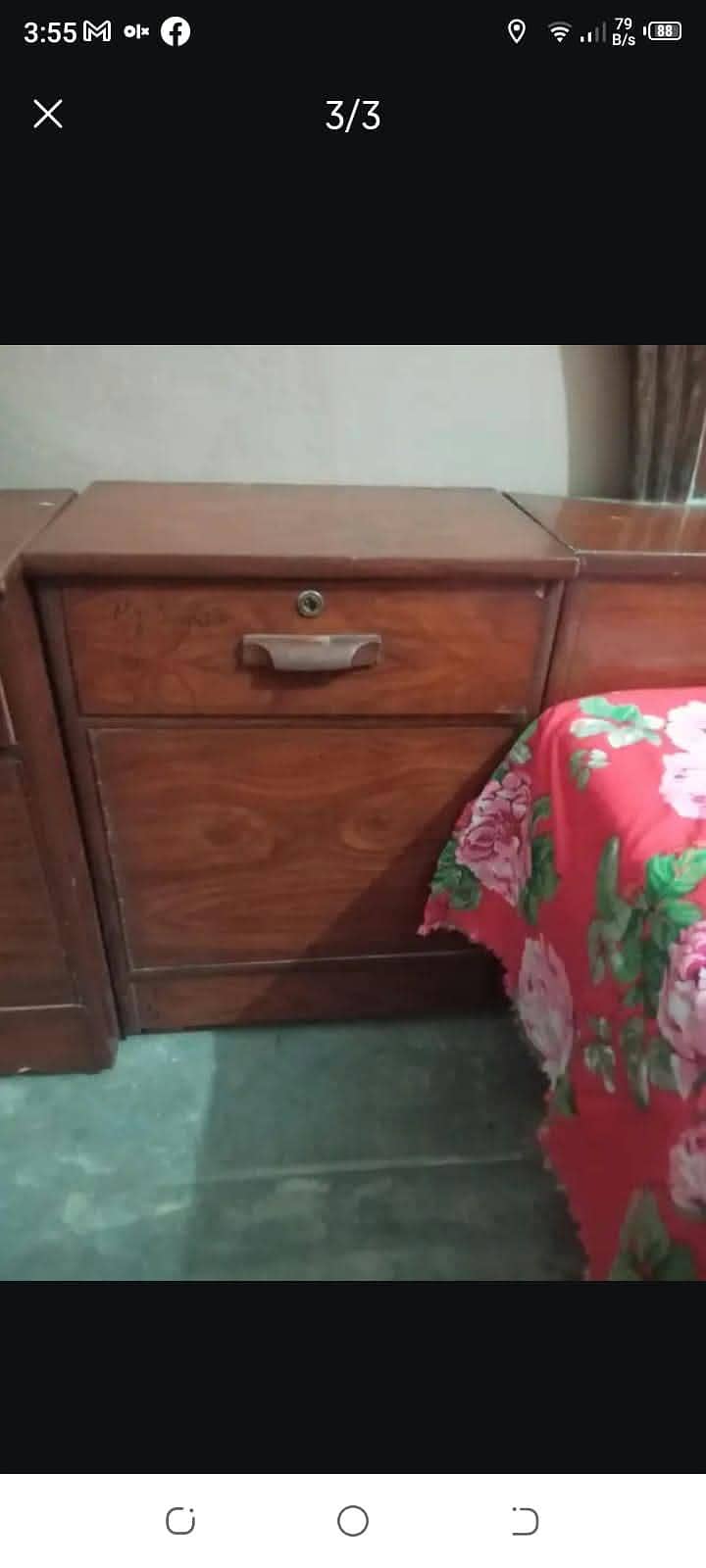 dabal bed side tabal and darsing 5
