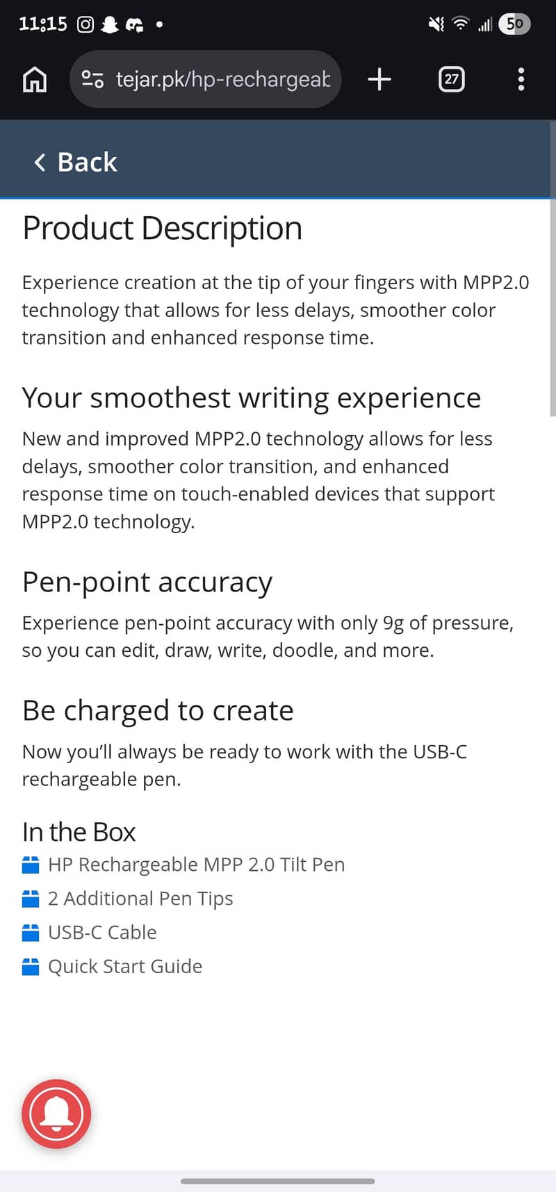 HP TOUCH PEN 3