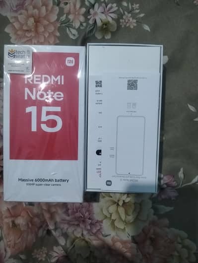 Redmi note 15 5G(8/256) Box pack (open box/unactivated)-urgent sale