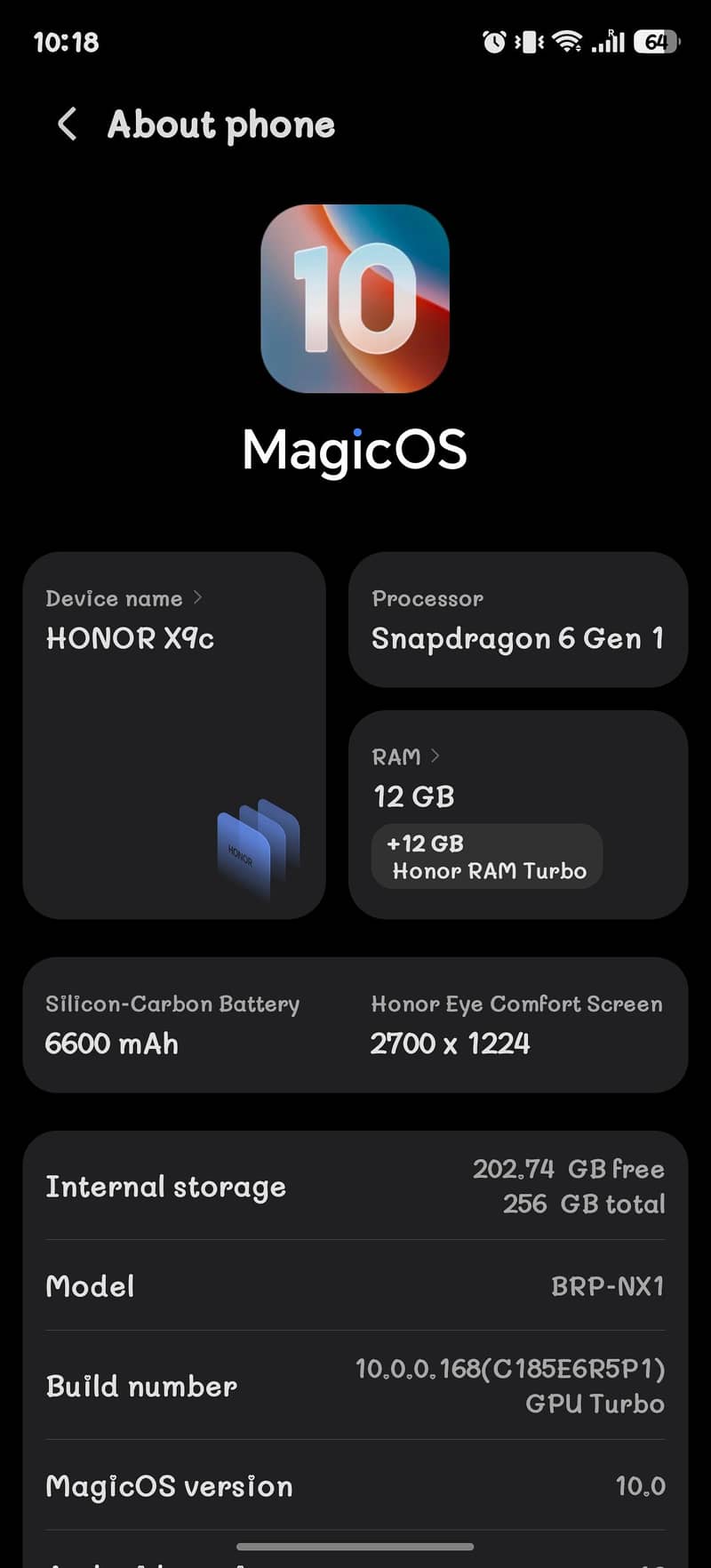 Honor X9c 1