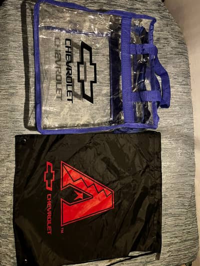 Chevrolet merchandise gym bags/car essential bag for sale imported