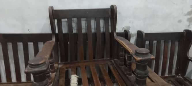 woden  sofa  for sale