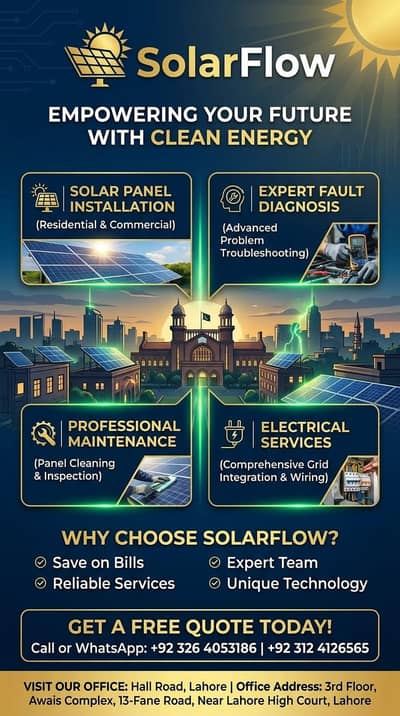 Solar Flow Solar installation services