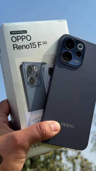 OPPO Reno 15 F Complete box with warenty10/10