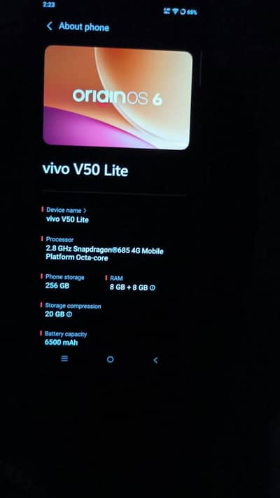 Vivo V50 Lite