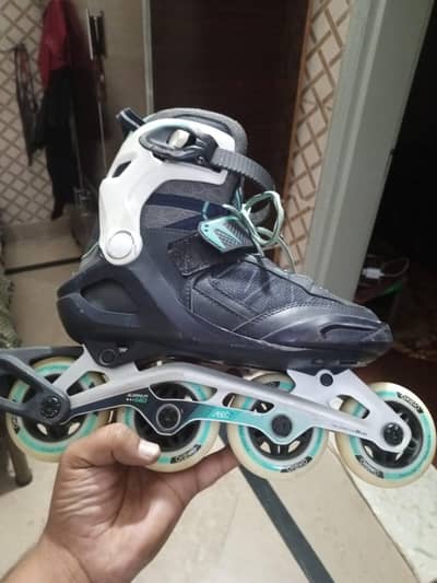 4 wheel skating shoes.