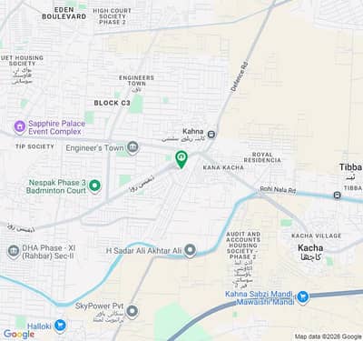 4 MARLA PLOT AVAILABLE FOR SALE IN DHA 11 RAHBAR SECTOR 4 BLOCK CCA3