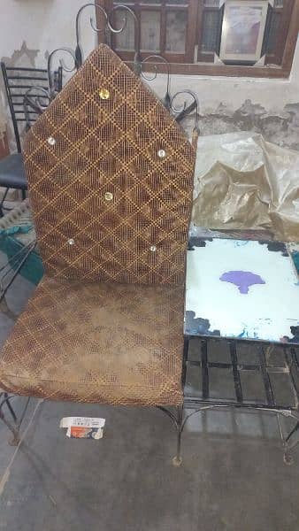 iron chair fine condition very beautiful
