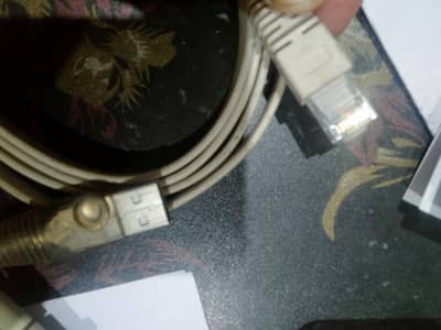 Console cable with USB adapter