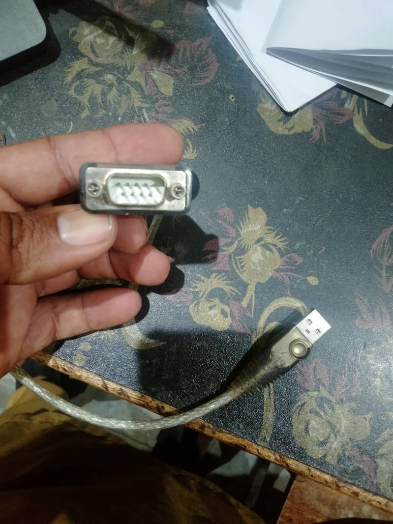 Console cable with USB adapter 2