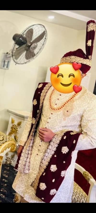 dulha sherwani full set