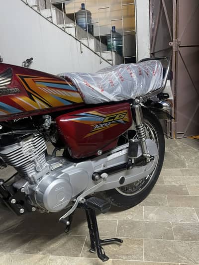 Honda CG-125 Red (2026)