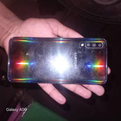 Samsung A50 4 128 GB dabba Nahin Hai panel changepta  proof Frant came