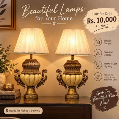 Versace sides lamps for sale