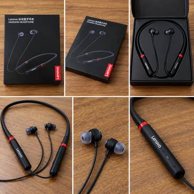 Lenovo Bluetooth Neckband Earphones – New Box Pack