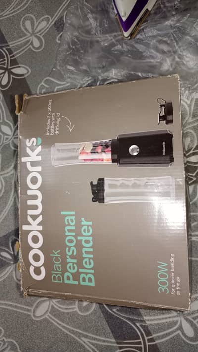 Uk imported Cookworks Personal Blender (Brand New)
