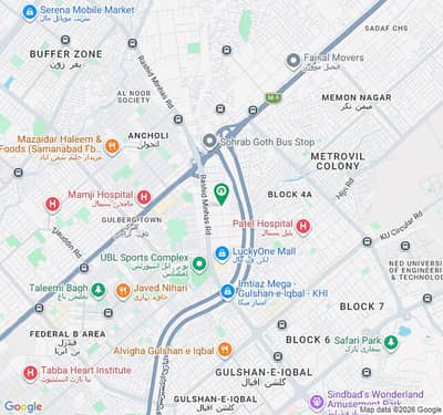 factory/warehouse for rent in federal b area block 21