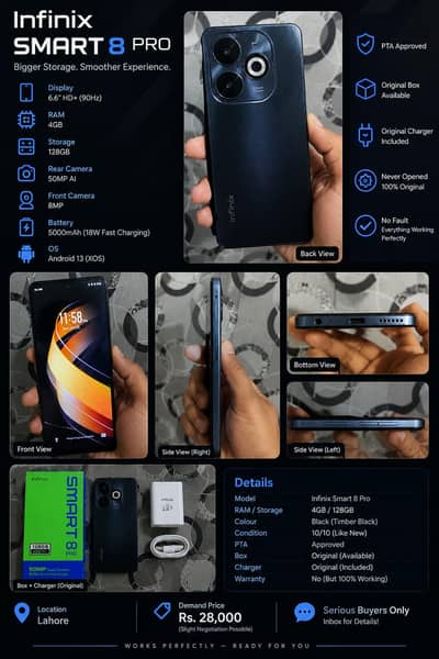 Infinix Smart 8 Pro