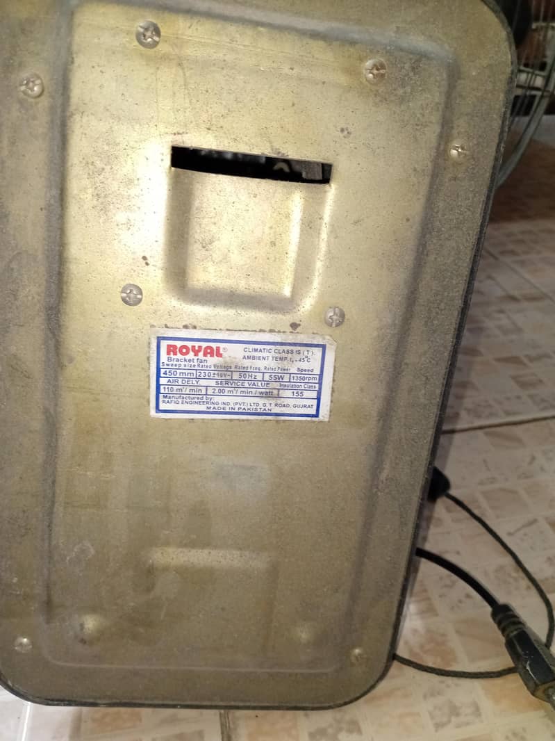 Royal Bracket Fan 4