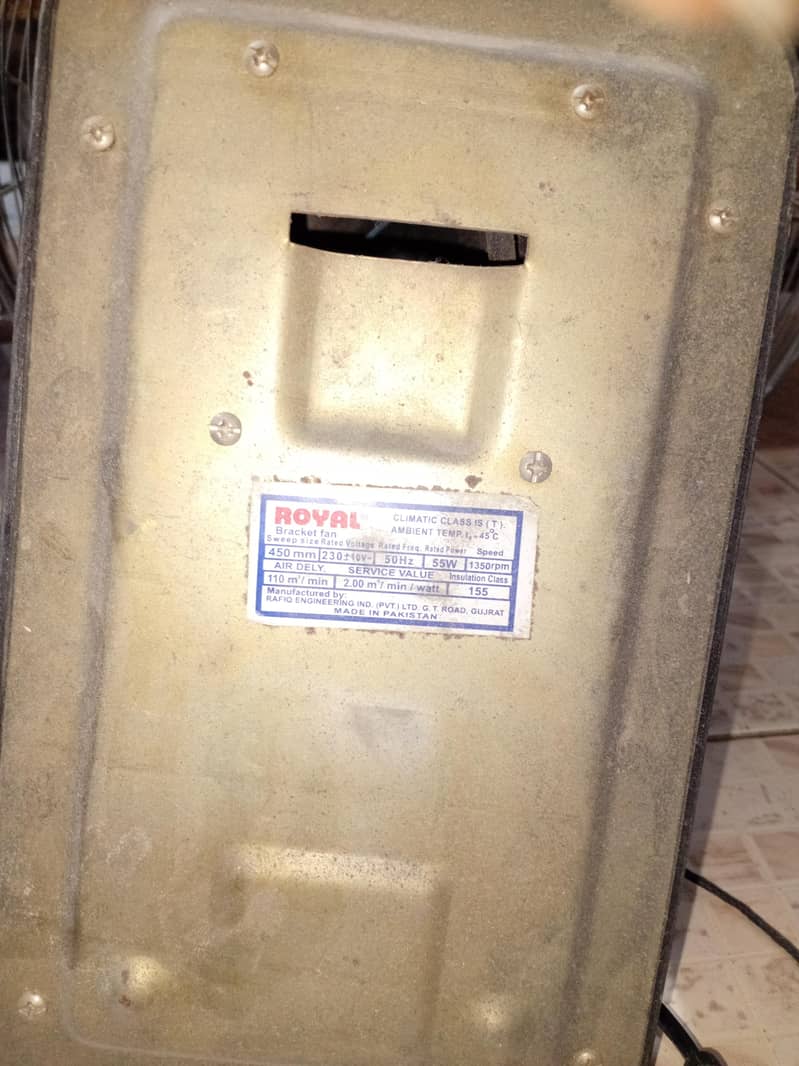 Royal Bracket Fan 7