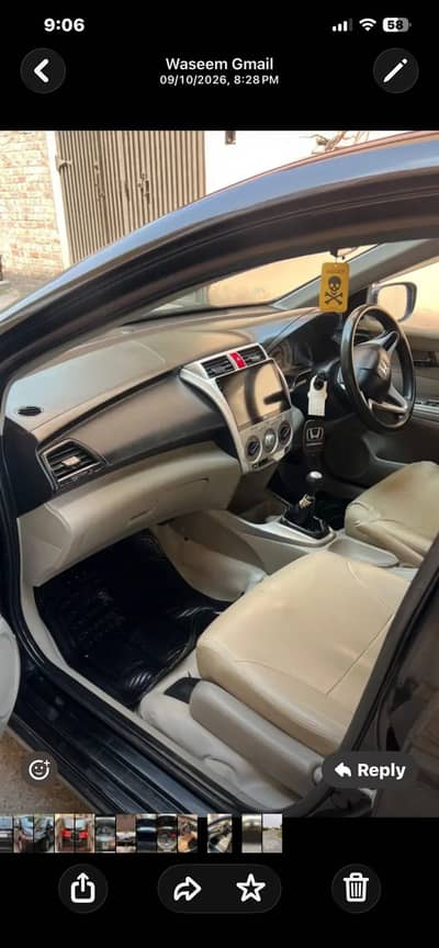 Honda City 2015 home used car.  03008478146